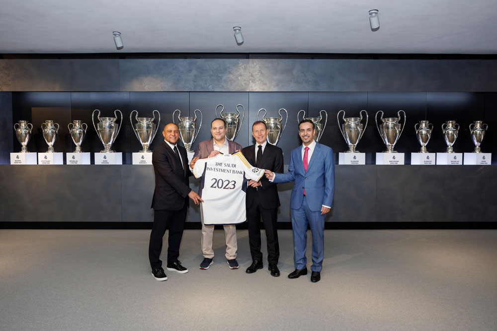 The Saudi Investment Bank is the Official Partner of Real Madrid Club